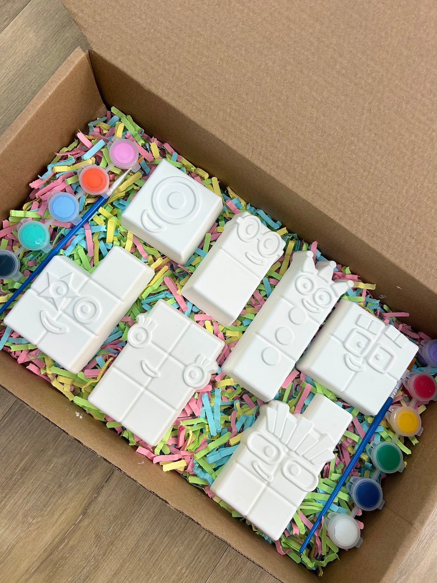 Number Blocks paint box