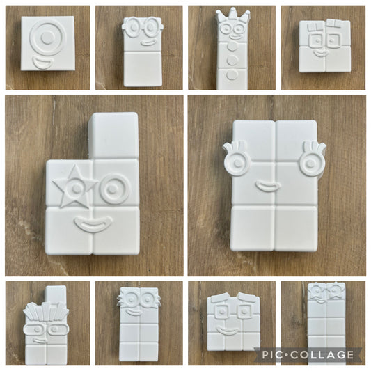 Shape only Number Blocks 1-10